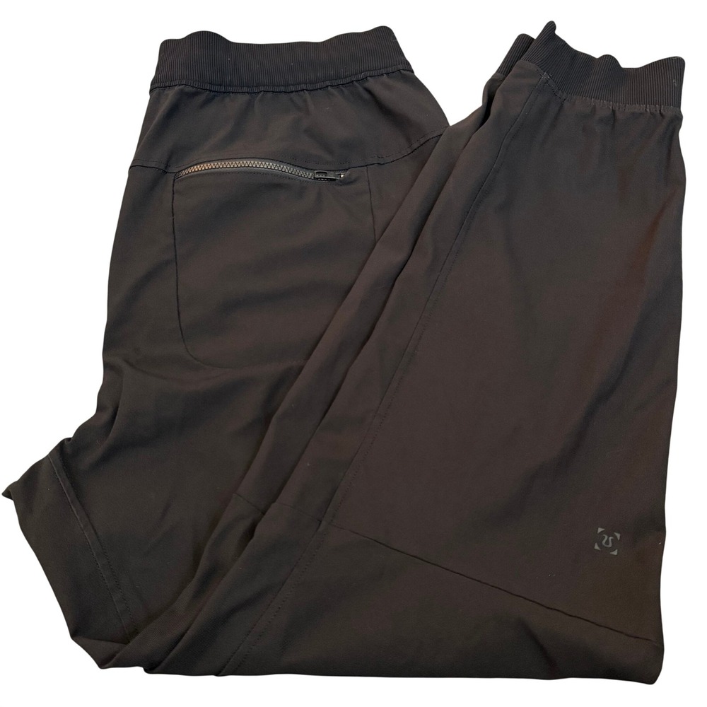 Lululemon Mens Large ABC Jogger Black 31" Inseam Travel Gym Lounge Pants